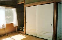 Bedroom in Aiki House
