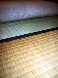 Past old and new tatami