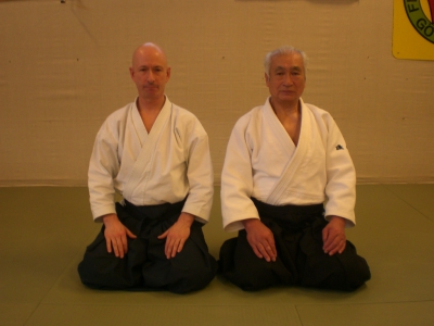 Hiroshi Isoyama Shihan_Sweden_2008Hiroshi Isoyama Shihan, 8th dan, Iwama Dojo, in Sweden, 2008