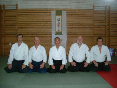 Yura Davidoff Sensei, Shigemi Inagaki Sensei, Ulf Evenås Sensei, Oleg Yakimov Sensei