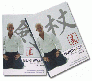 Two-book set: Bukiwaza, Aiki Ken and Aiki Jo – Basic and Advanced. Compiled and written by Ethan Monnot Weisgard with superb photographs by Karsten Damstedt. 