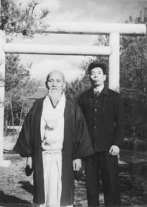 O Sensei Saito Sensei 1955