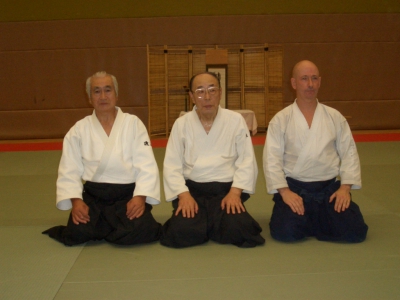 Isoyama Sensei (left), Yonemochi Sensei (RIP) (middle)